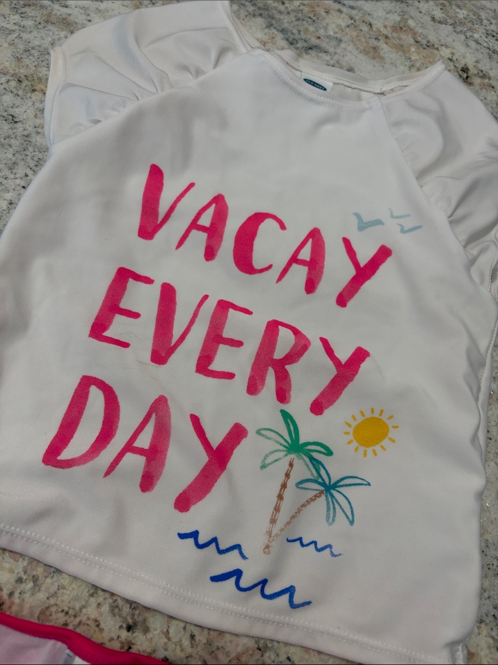 10/$30 Old Navy 2 Sets Two-Piece Rash Swim Set - Picture 8 of 10